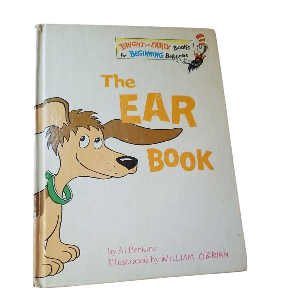 The Ear Book Al Perkins Vintage 1968 Bright and Early Books Random House